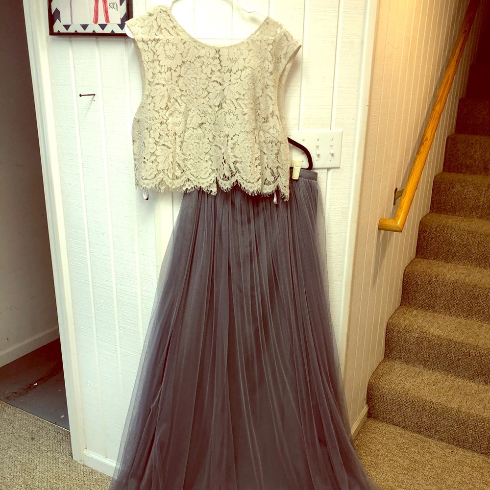 NWOT never worn BHLDN bridesmaid two piece set